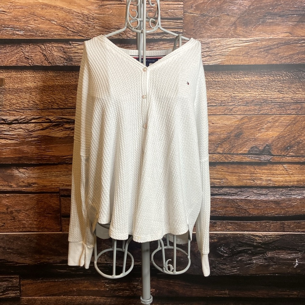 31 Tommy Hilfiger White Sweater